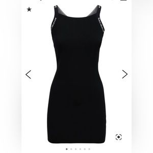 Alexander Wang Logo Strap mini dress